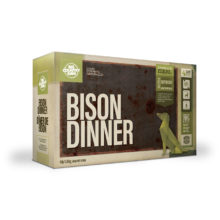 Big Country Raw Bison Dinner - 4lbs (1lb x 4)
