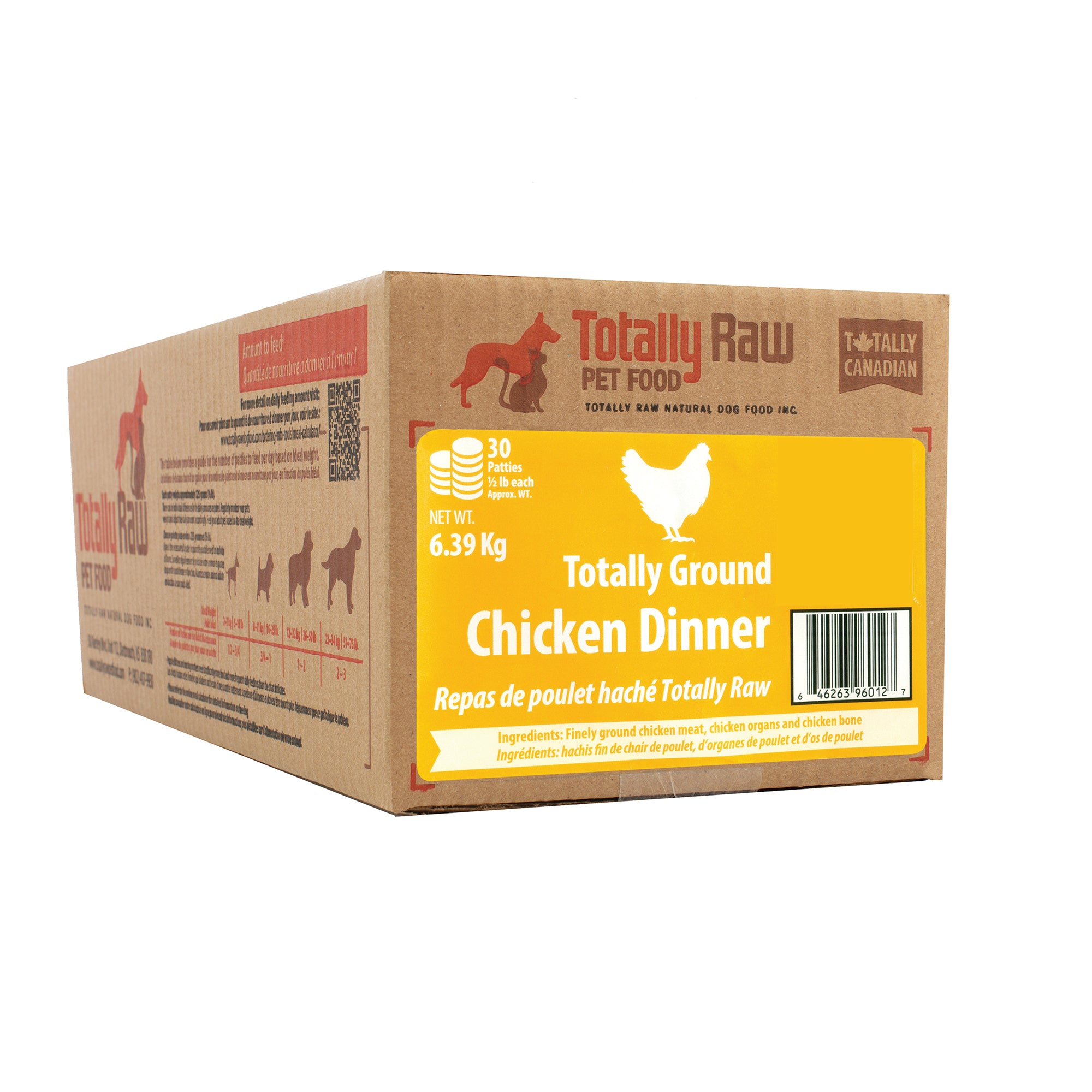 Totally Raw - Ground Chicken Dinner - 14lbs