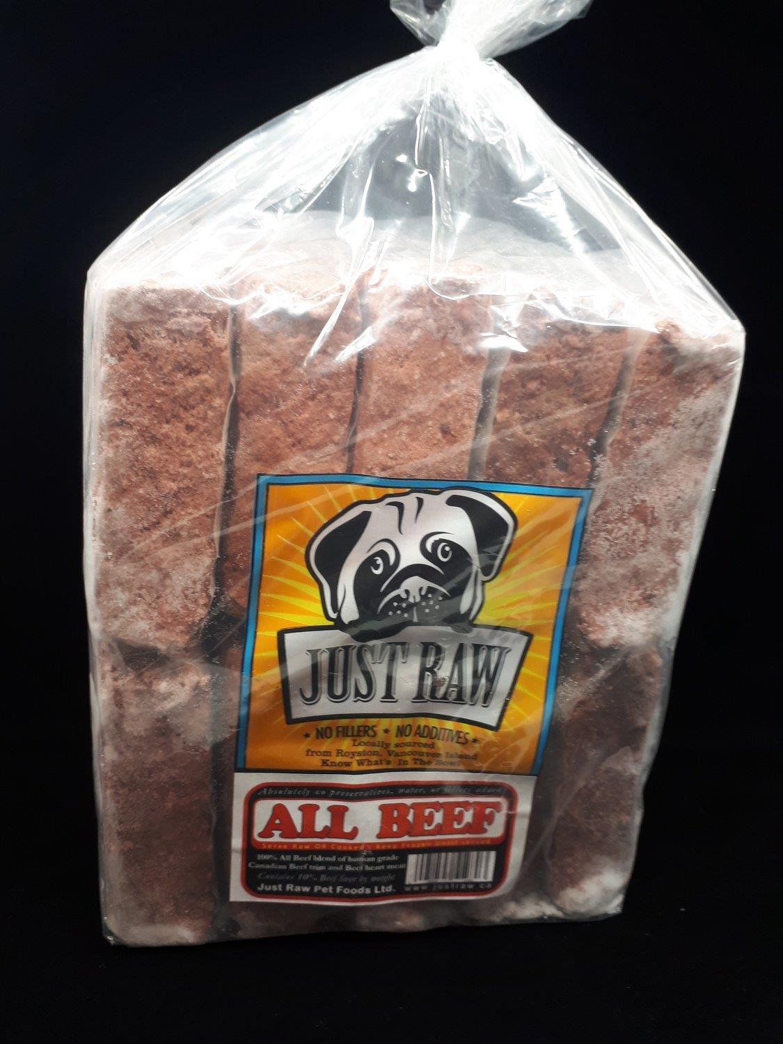 Just Raw - All Beef  - 10lbs