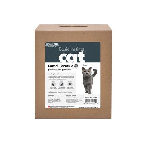 3P Naturals - Basic Instinct Cat - Camel 1lb Single (4 x 125g)
