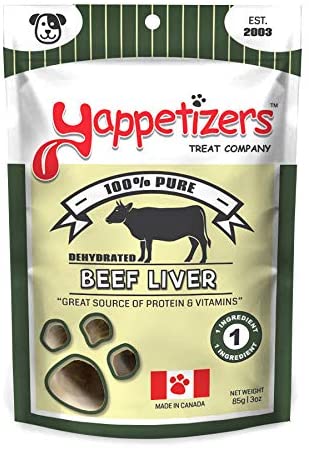 Yappetizers - Beef Liver Dehydrated - 85g