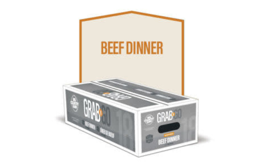 Big Country Raw - Grab N Go - Beef Dinner 18lb SPECIAL ORDER ONLY