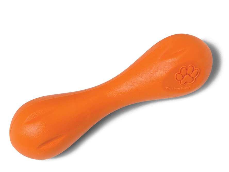 West Paw - Hurley Toy - Tangerine Orange Small