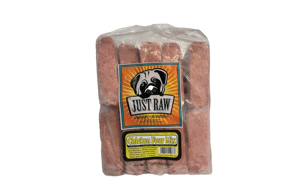 Just Raw - Chicken Four - 10lbs