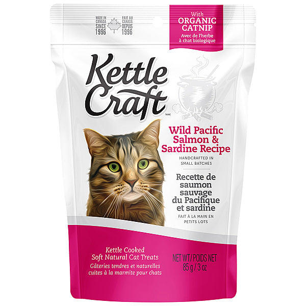 Kettle Craft - Salmon & Sardine Cat Treats - 85g