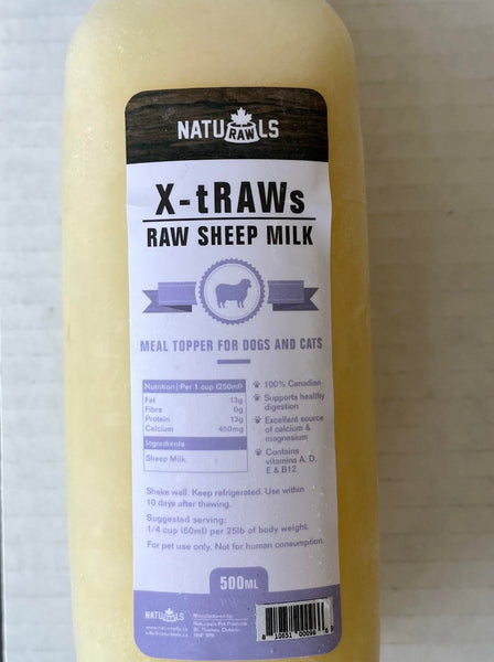 Naturawls - X-tRAWs Sheep Milk - 500ml