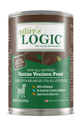 Nature's Logic - Canine Canned Venison Feast - 374g