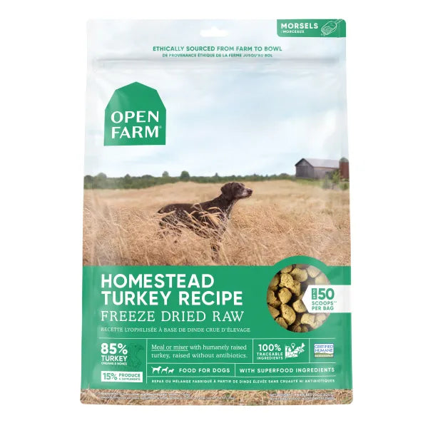 Open Farm - Freeze Dried Homestead Turkey Recipe - 22oz