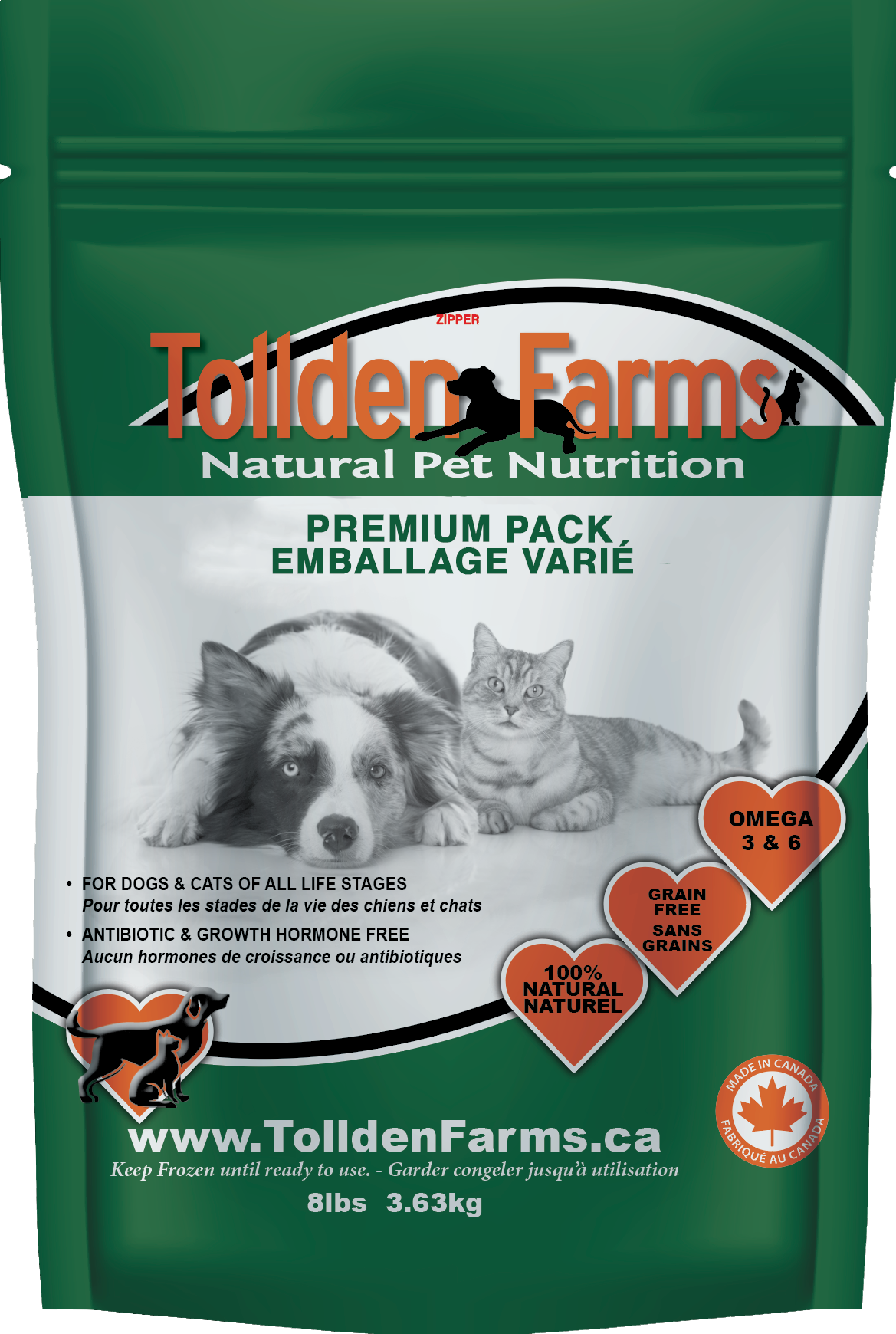 Tollden Farms - Premium Pack - 8lbs
