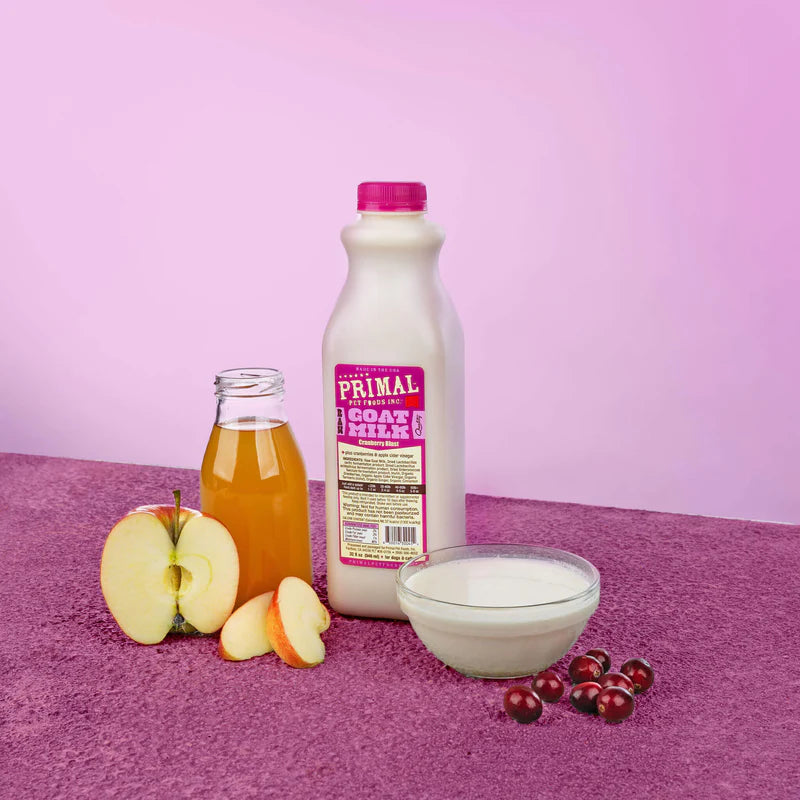 Primal - Cranberry Blast Raw Goats Milk - 946ml