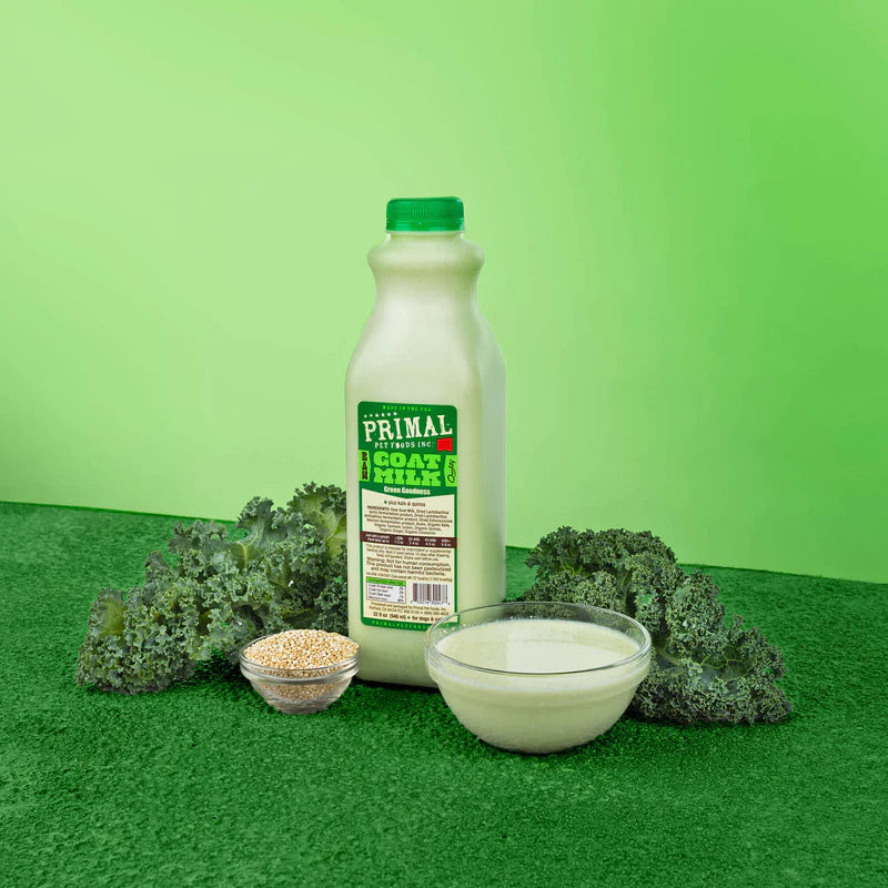 Primal - Green Goodness Raw Goat Milk - 946ml