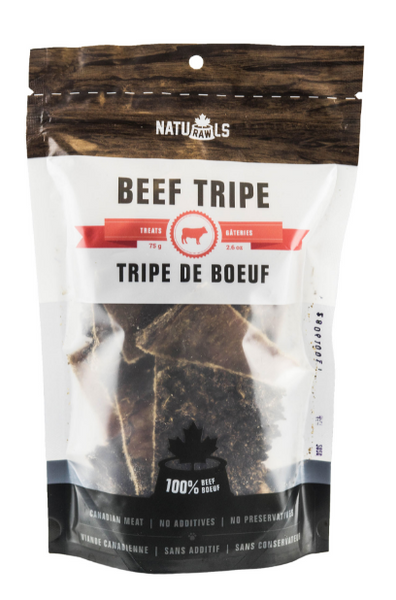 Naturawls - Beef Tripe Treats - 75g