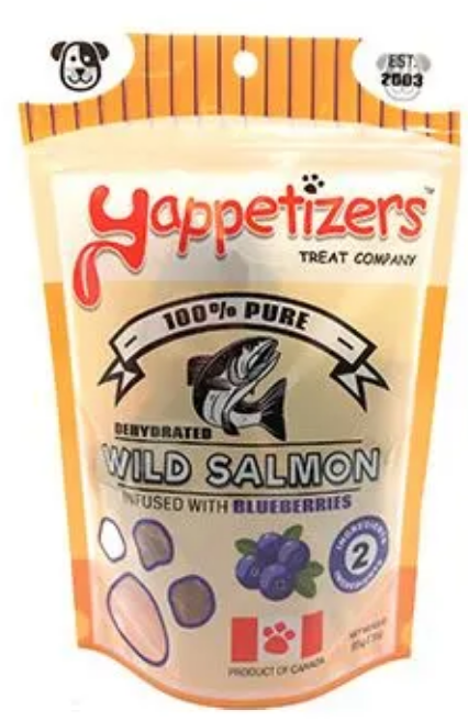 Yappetizers - Salmon & Blueberries Dog Treats
