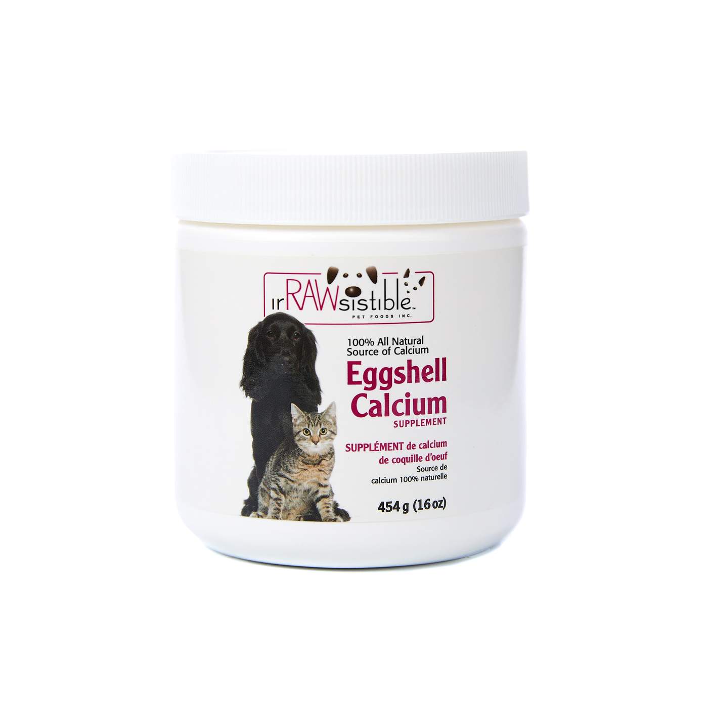 IrRAWsistible Eggshell Calcium