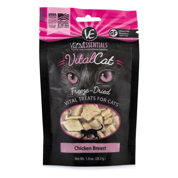 Vital Essentials - Chicken Breast Cat Treats - 1oz
