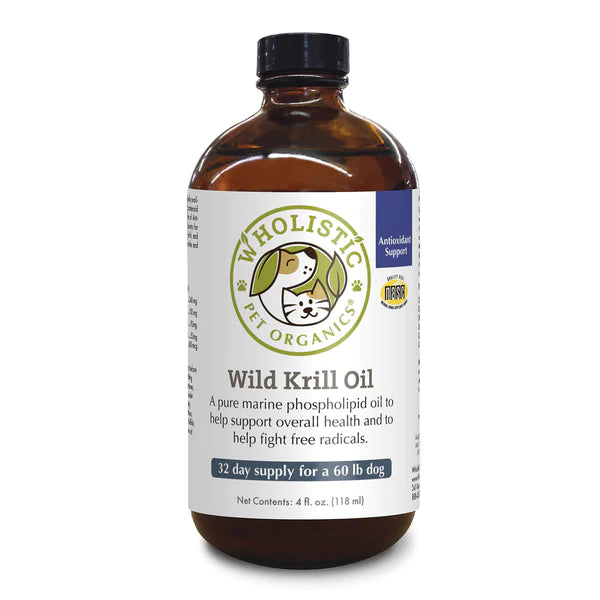 Wholistic Pet Organics - Krill Oil - 118ml