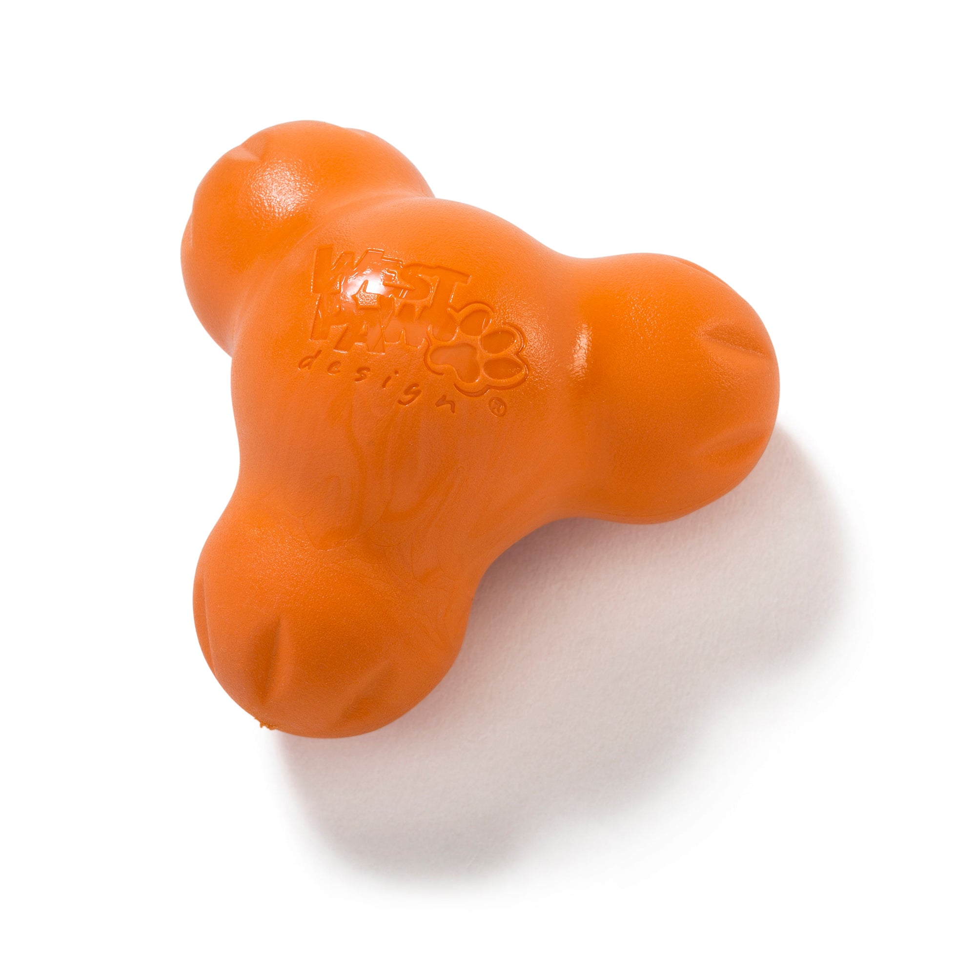 West Paw - Tux Toy - Tangerine Orange Small