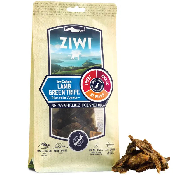 Ziwi - Lamb Green Tripe Dog Treat - 80g