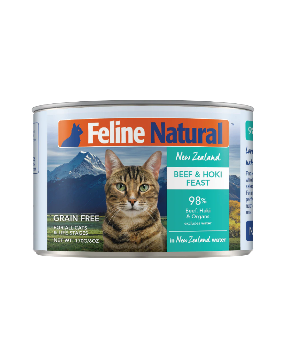 Feline Natural - Beef & Hoki Feast - 6oz