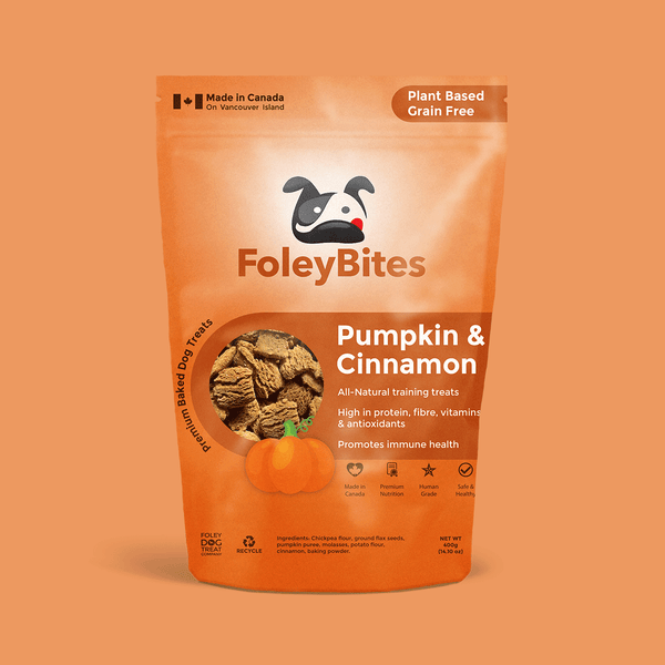 Foley Bites - Pumpkin & Cinnamon - 400g