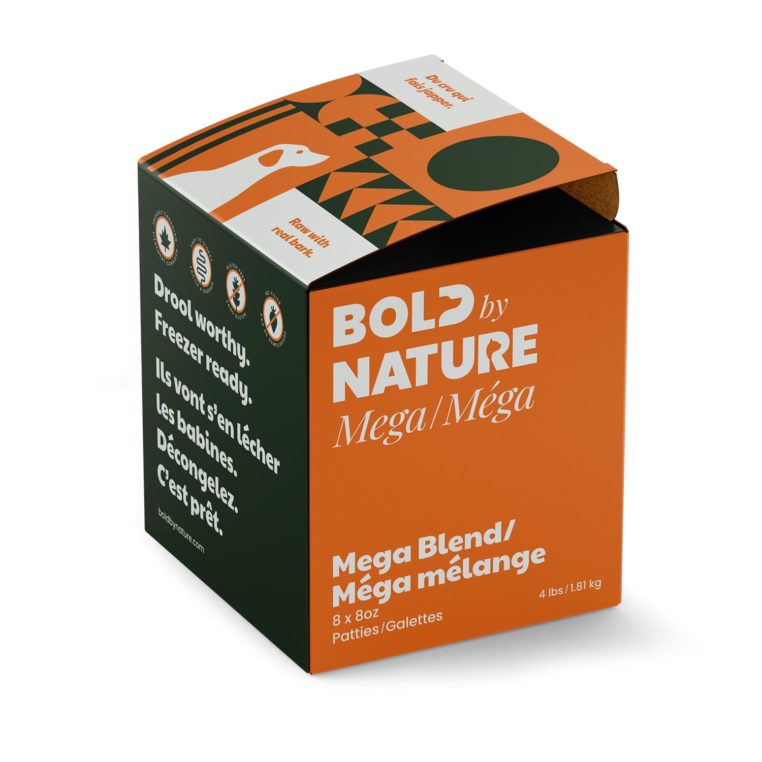 Bold by Nature - Mega Dog Mega Blend - 4lbs