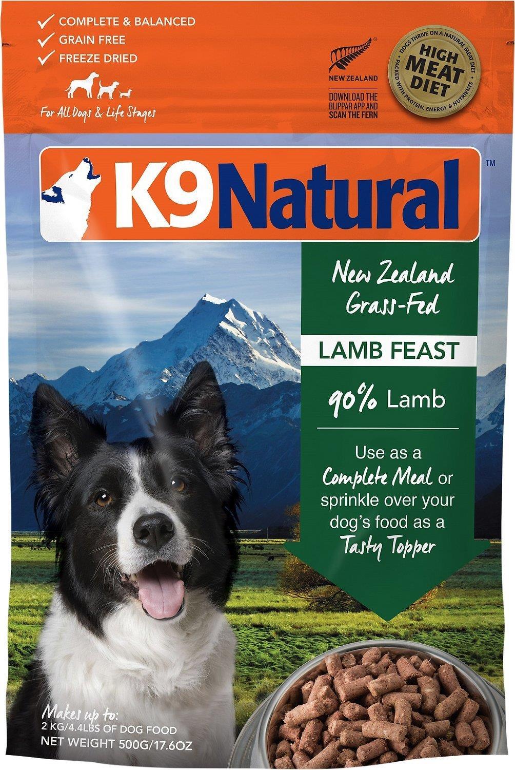 K9 Natural - Lamb Feast - 1.1lbs