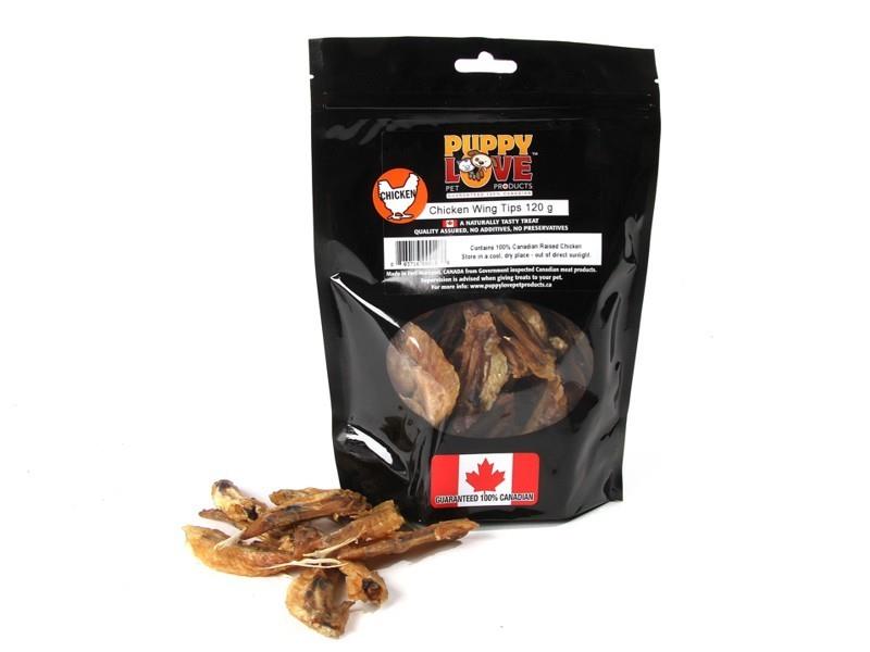 Puppy Love - Dehydrated Chicken Wing Tips - 120g