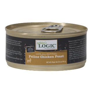 Nature's Logic - Feline Canned Chicken Feast - 156g