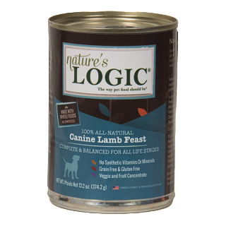 Nature's Logic - Canine Canned Lamb Canned Feast - 374g