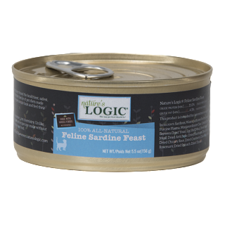 Nature's Logic - Feline Canned Sardine Feast - 156g