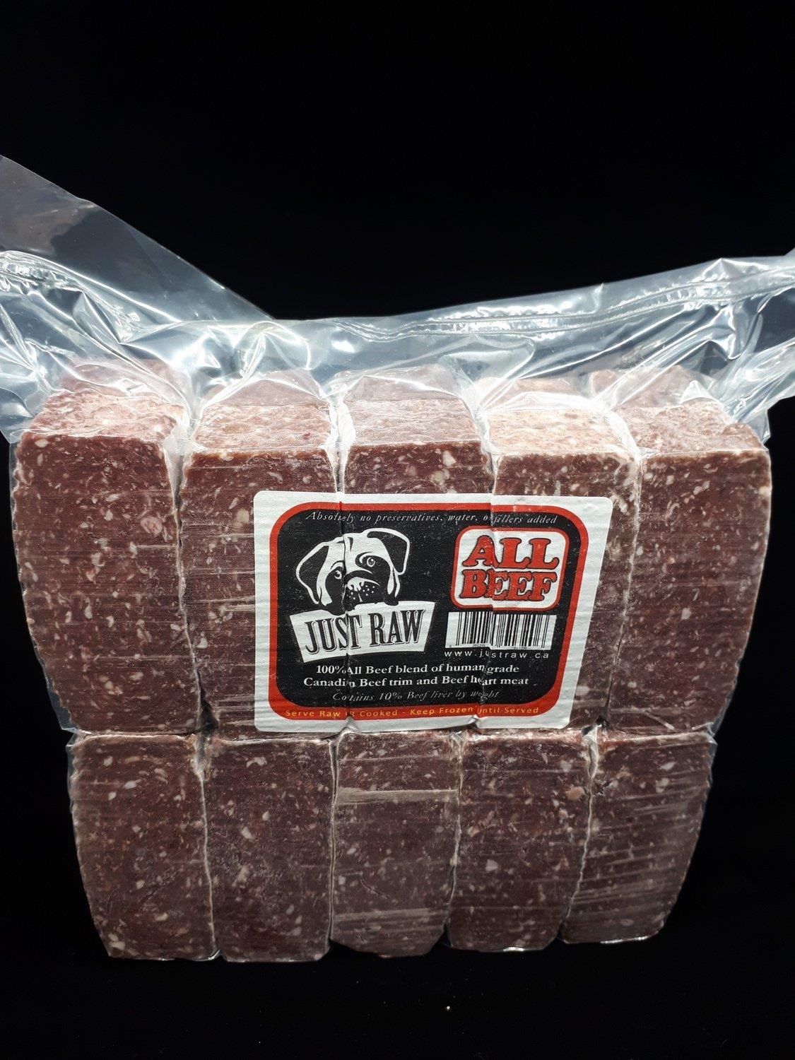 Just Raw - All Beef - 5lbs