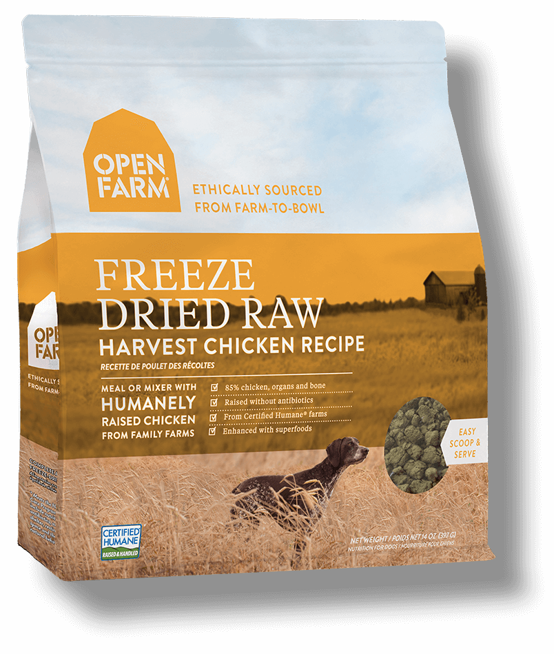 Open Farm Freeze Dried Harvest Chicken Recipe 13.5oz
