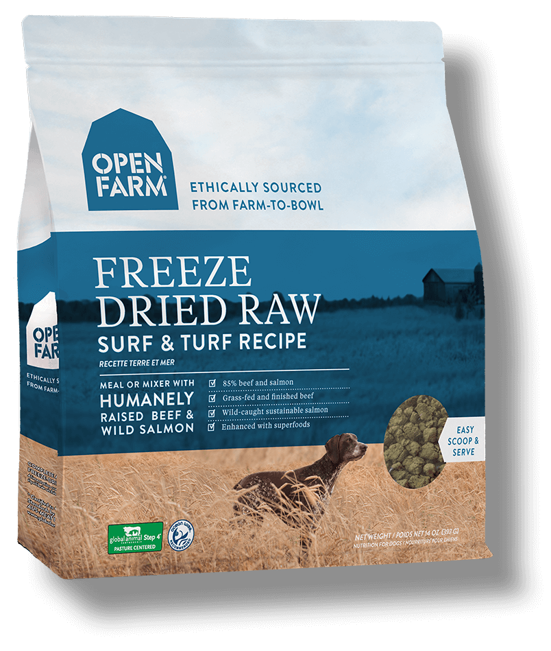 Open Farm Freeze Dried Surf & Turf Recipe 13.5oz