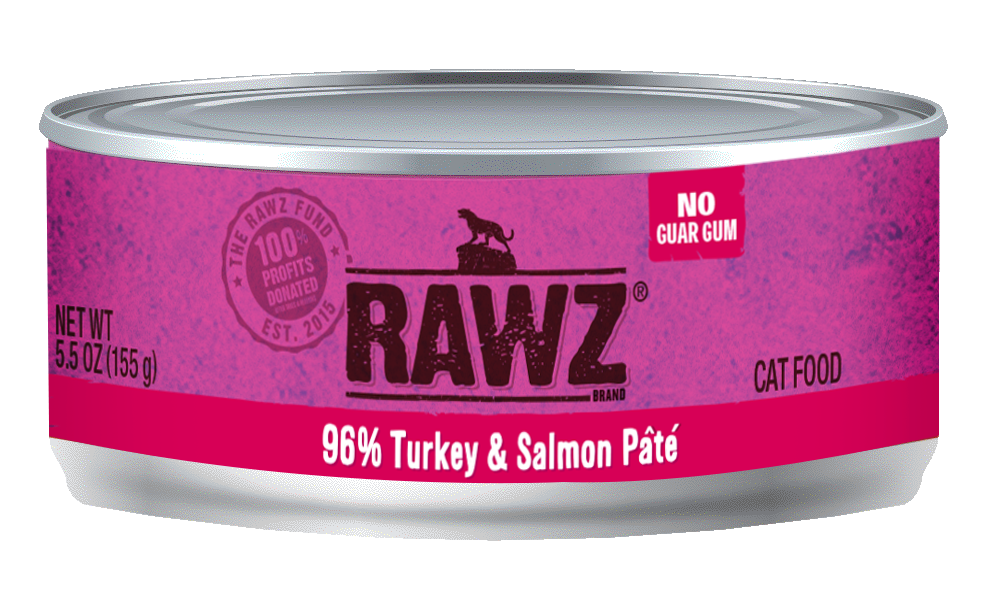 Rawz Cat - Turkey & Salmon Paté - 156g