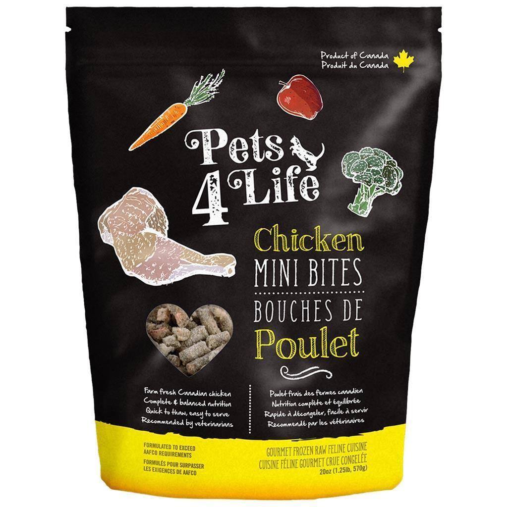 Pets 4 Life Cat - Chicken Mini Bites - 1.25lbs