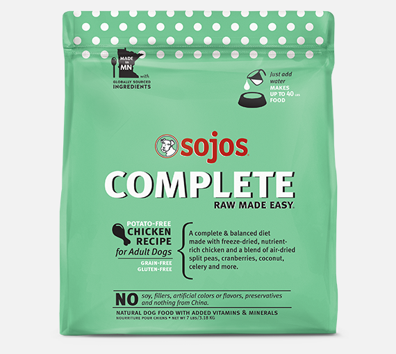 Sojos Complete - Dog Food Chicken Recipe 7lb