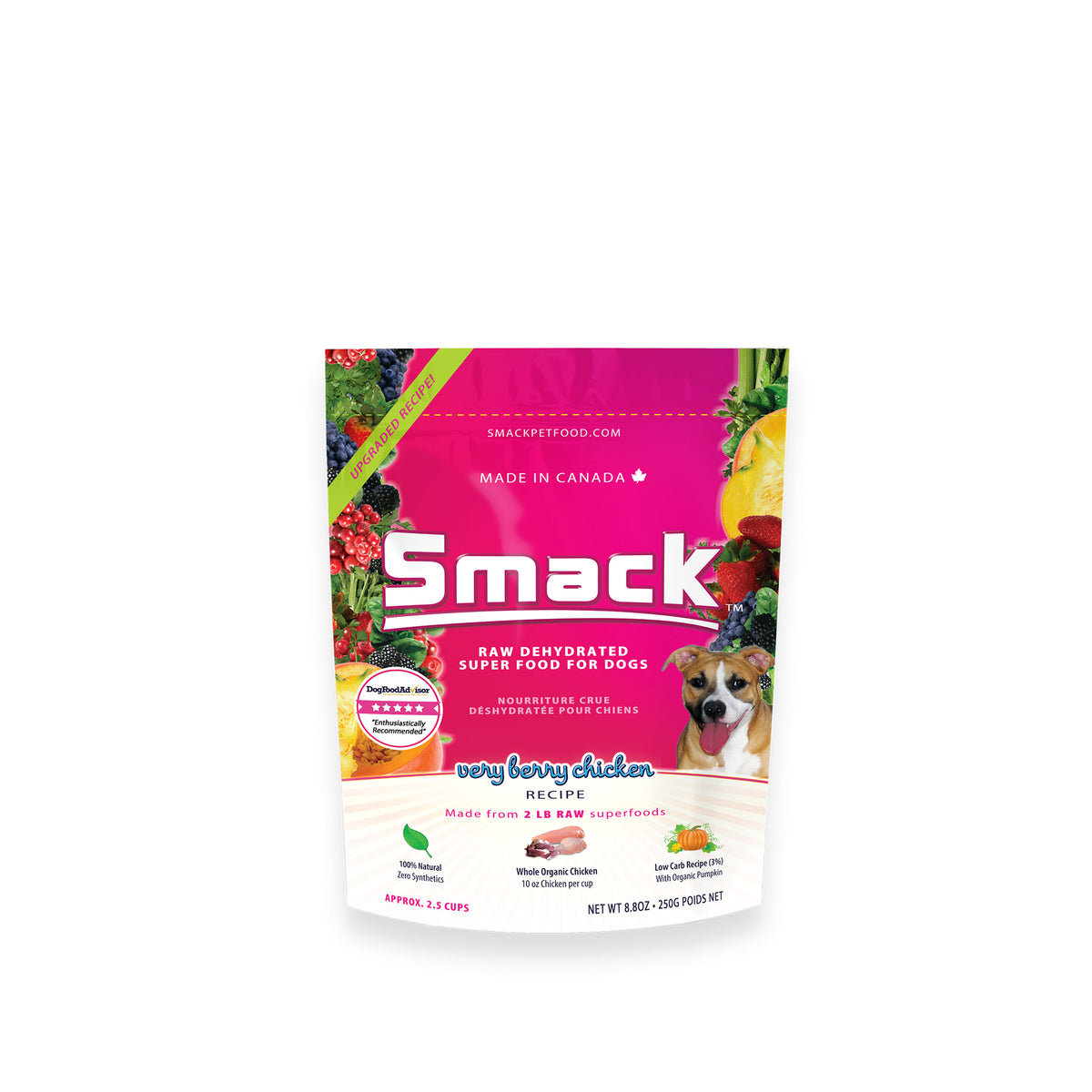 Smack - Dog Very Berry Chicken - 250g